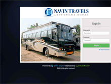 Tablet Screenshot of nvt.navinbus.com